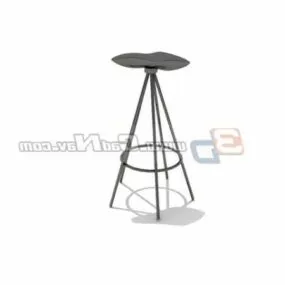 Saddle Chair Stool Furniture 3d model