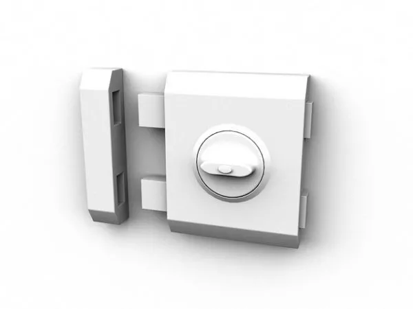Padlock With Key 3d model