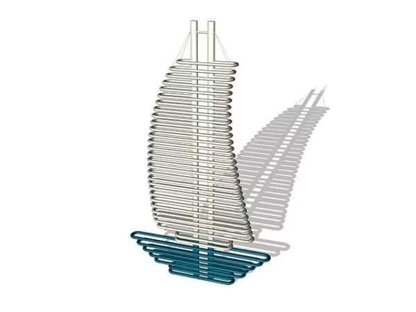 Pond Boat 3d model