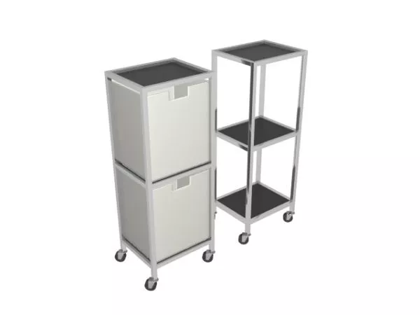 Salon Spa Storage Cart 3d model Salon Spa Storage Cart 3d model