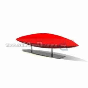 Sampan Cushion Couch Furniture 3d model