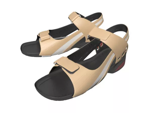 Men Sandals Design 3d model Men Sandals Design 3d model