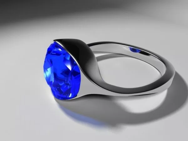 Crab Shaped Ring 3d model