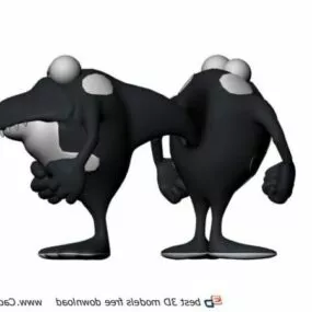 Sea Animal Killer Whale Toy 3d model