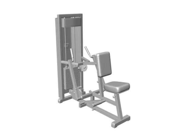 Gym Machine With Controller Lcd 3d model