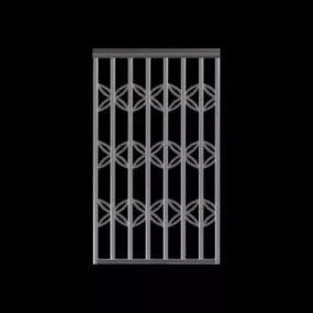 Home Security Door Inserts 3d model