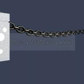 Security Fence Design 3d model