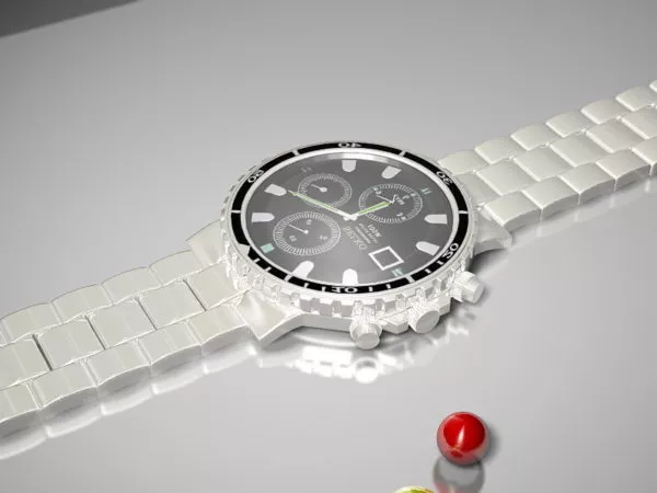 Men Sport Watch 3d model