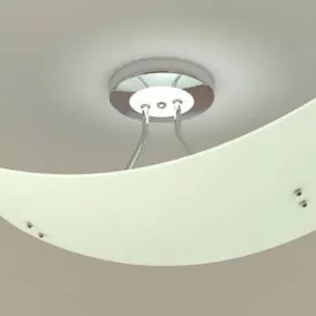 Semi Flush Mount Ceiling Light Decor 3d model