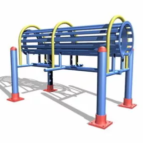 Senior Citizen Exercise Equipment 3d model