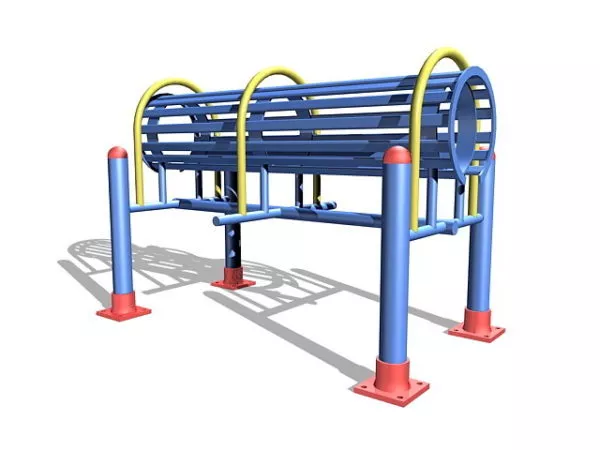 Senior Citizen Exercise Equipment 3d model Senior Citizen Exercise Equipment 3d model