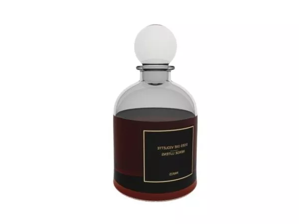 Cosmetic Accessories Bottle Objects 3d model