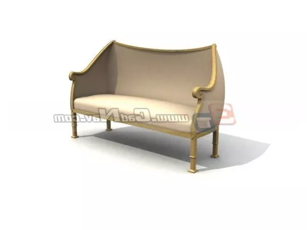 Settee Sofa 3d model Settee Sofa 3d model