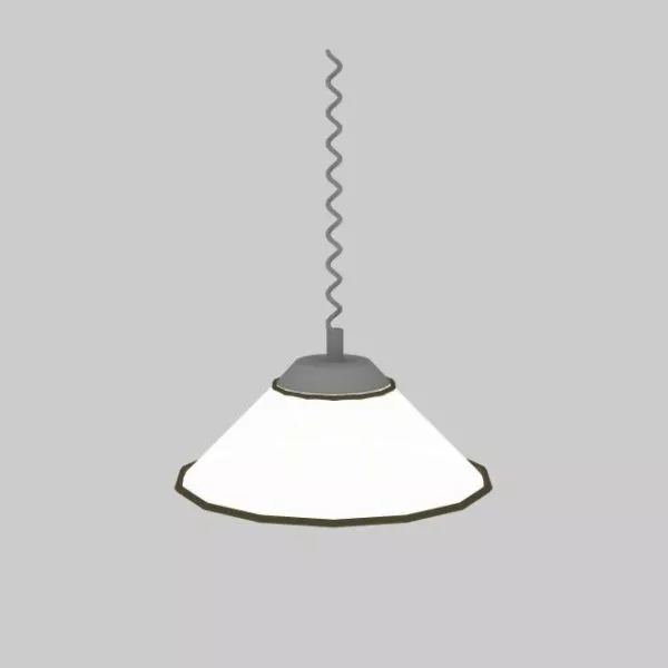 Industry Style Shack Pendant Light 3d model Industry Style Shack Pendant Light 3d model