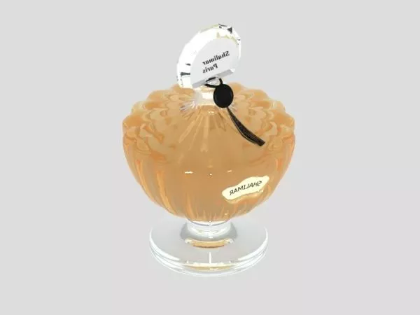 Cosmetic Shalimar Guerlain Perfume 3d model Cosmetic Shalimar Guerlain Perfume 3d model
