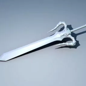 Medieval Sheep Sword 3d model
