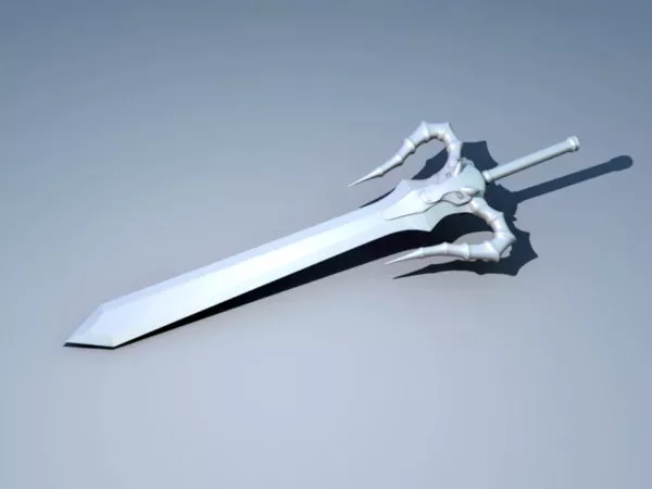 Medieval Sheep Sword 3d model Medieval Sheep Sword 3d model