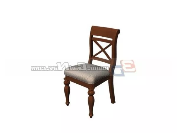 Sheraton Dining Room Chair 3d model Sheraton Dining Room Chair 3d model