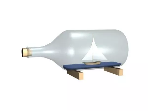 Bottle Jar 3d model