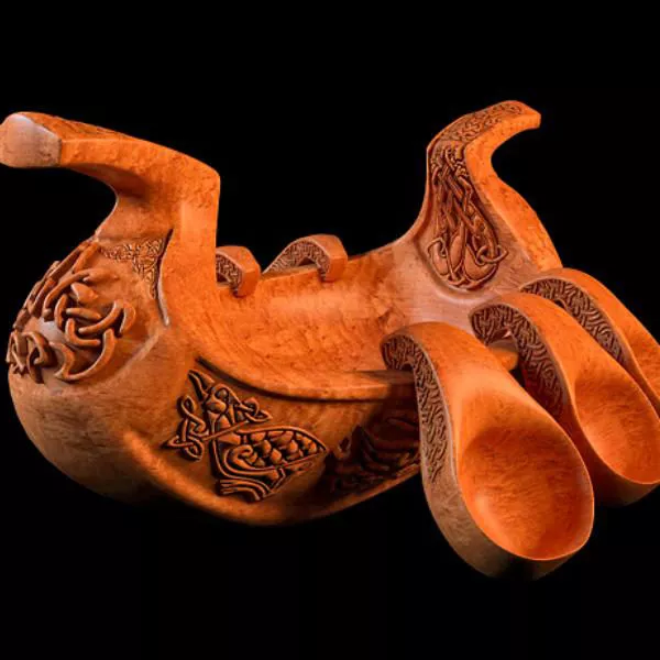 Ship Shape Decoration Clay Vase 3d model Ship Shape Decoration Clay Vase 3d model