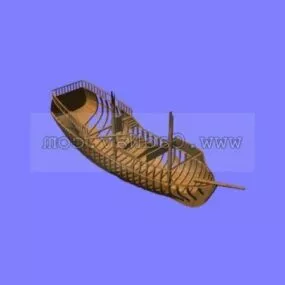Watercraft Ship Wreck 3d model