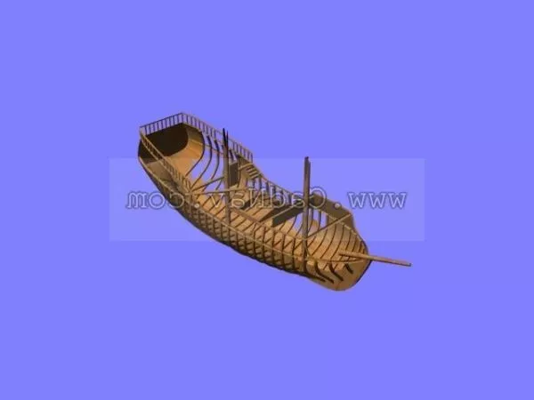 Watercraft Ship Wreck 3d model Watercraft Ship Wreck 3d model