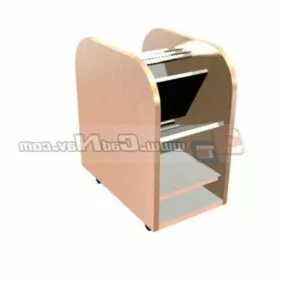 Shoe Cabinet Furniture 3d model