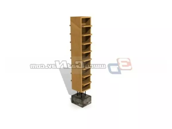 Exhibition Shop Display Rack 3d model Exhibition Shop Display Rack 3d model