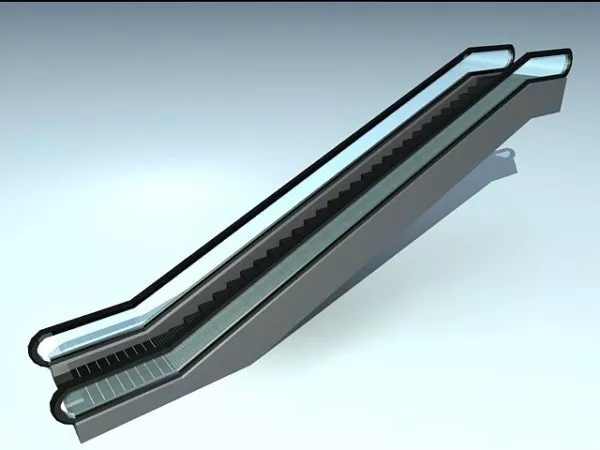 Realistic Escalator 3d model