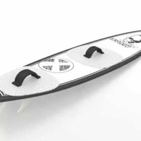Shortboard Surfboard Watercraft 3d model