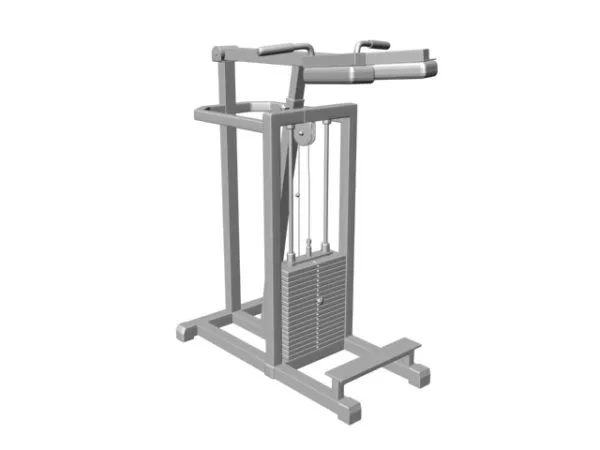 Shoulder Press Machine Gym Equipment 3d model Shoulder Press Machine Gym Equipment 3d model