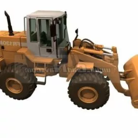 Heavy Industrial Shovelling Machine 3d model
