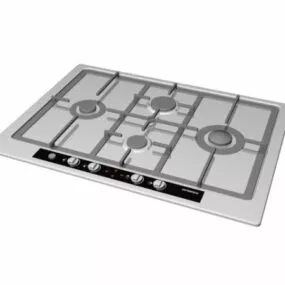 Siemens Brand Kitchen Cooktop 3d model