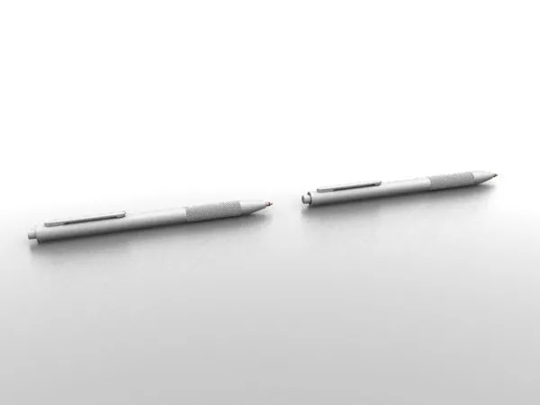 Pen With Paper 3d model