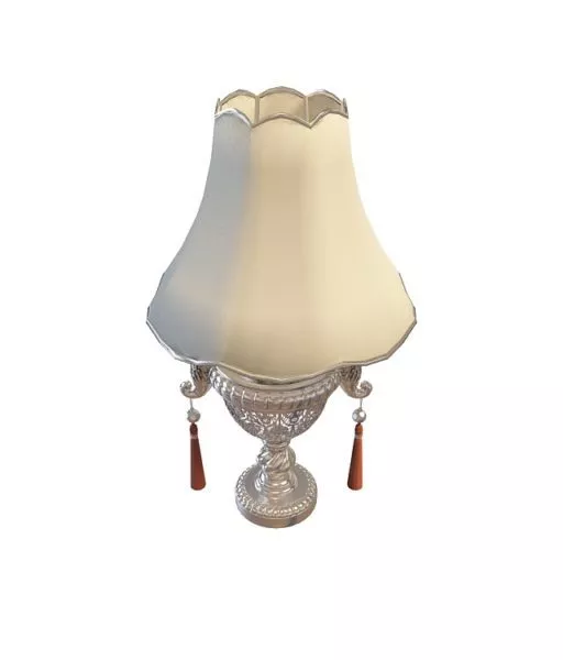 Silver Trophy Style Table Lamp 3d model Silver Trophy Style Table Lamp 3d model