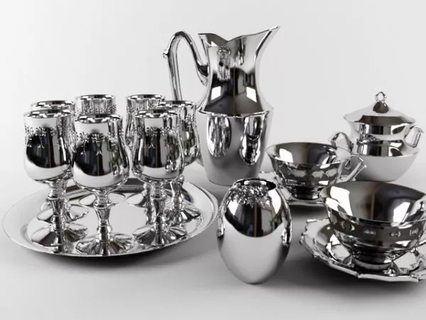 Kitchen Silverware Tableware 3d model Kitchen Silverware Tableware 3d model