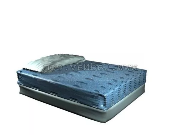Bedroom Bed Cushion Set 3d model Bedroom Bed Cushion Set 3d model