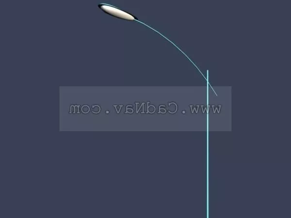 Single Arm Street Lamp Design 3d model Single Arm Street Lamp Design 3d model