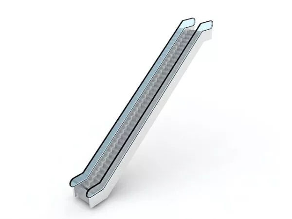 Electric Escalator Staircase 3d model