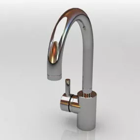 Single Handle Kitchen Faucet 3d model