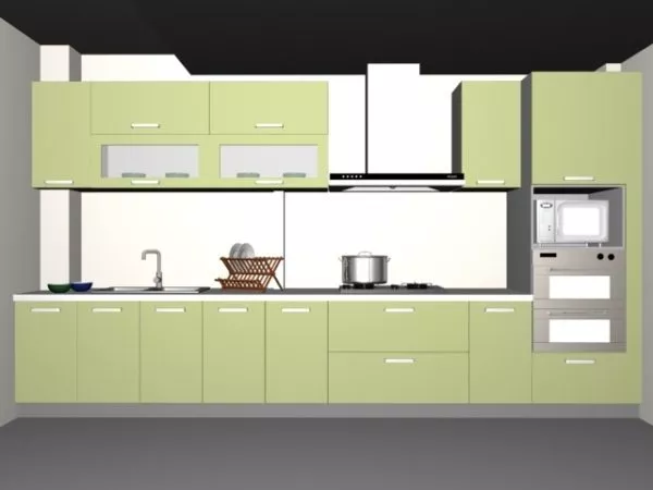 Steel Kitchen Hood 3d model