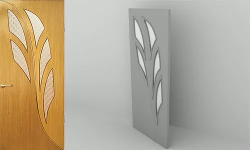 Single Leaf Furniture Composite Door 3d model Single Leaf Furniture Composite Door 3d model