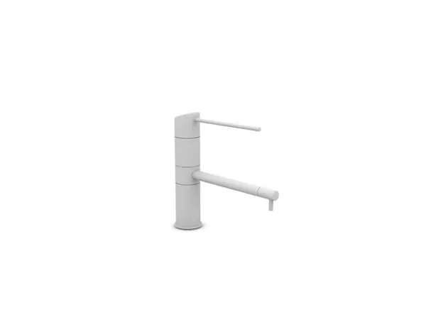 Bathroom Single Lever Basin Faucet 3d model Bathroom Single Lever Basin Faucet 3d model