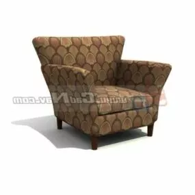 Home Single Seat Relax Sofa 3d model
