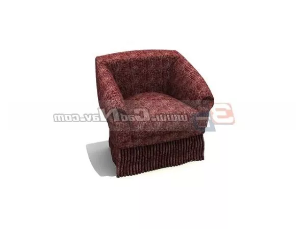 Hotel Single Sofa Chair 3d model Hotel Single Sofa Chair 3d model