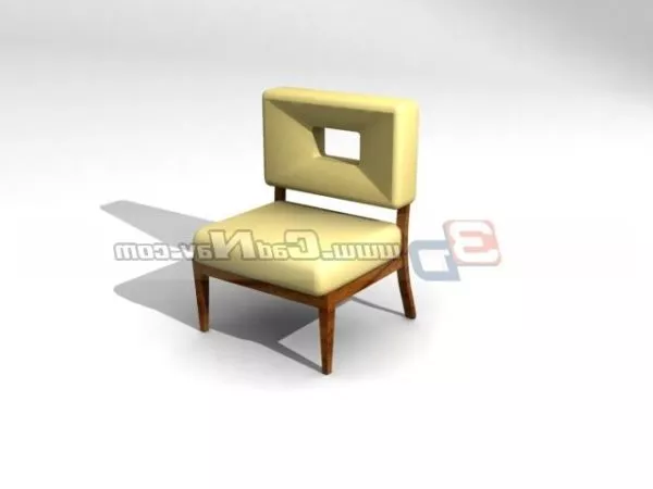 Living Room Low Chair 3d model Living Room Low Chair 3d model