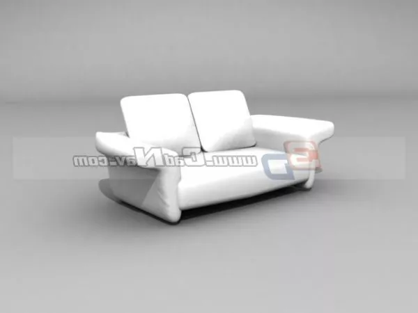 Living Room Two Seats Sofa 3d model Living Room Two Seats Sofa 3d model