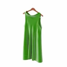 Sleeveless Shift Dress For Women 3d model