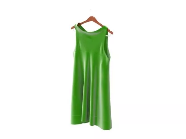Mannequin In Dress 3d model