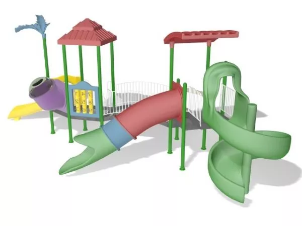 Slide Playground For Kid 3d model